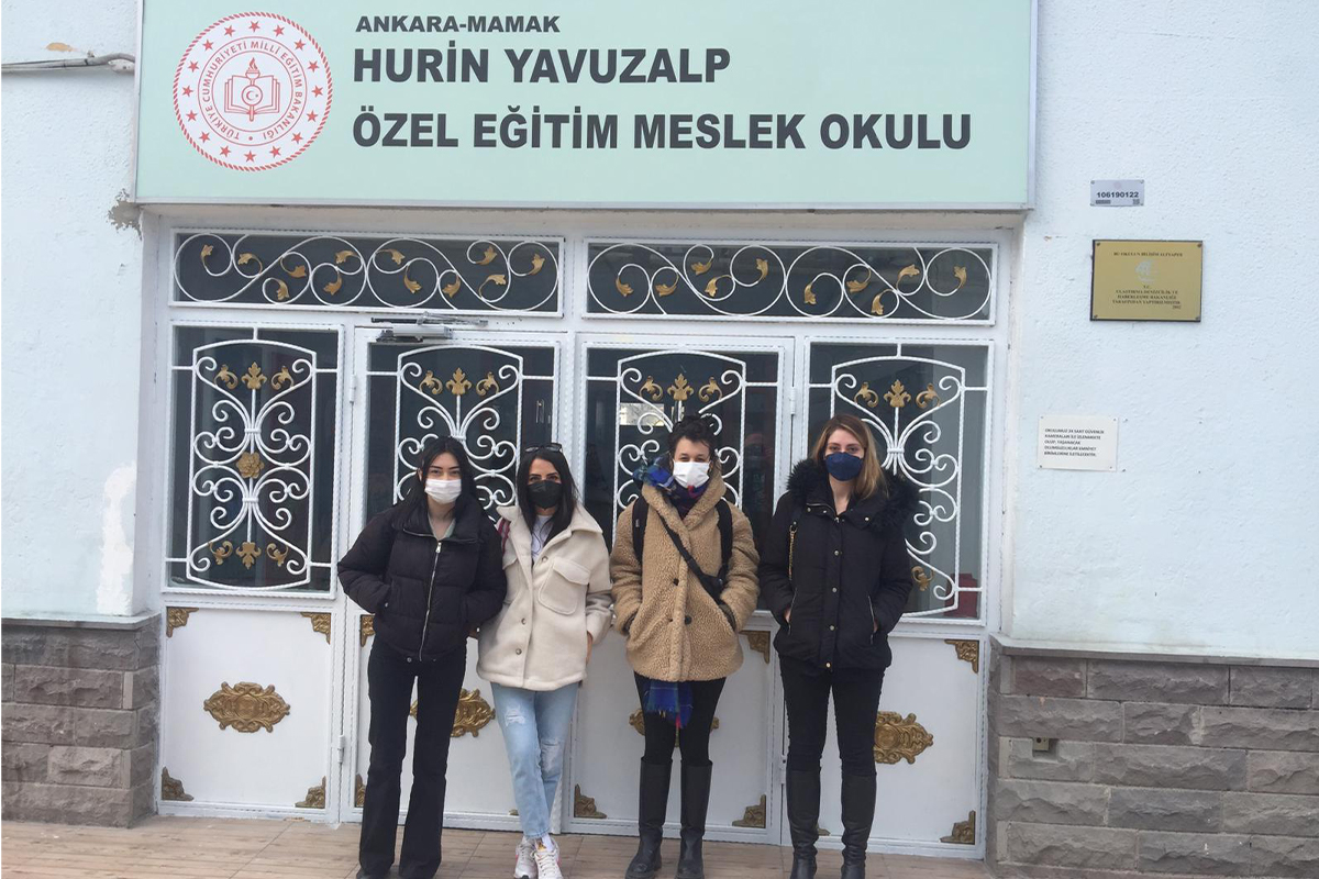 İŞ’TE GENÇLER Projesi Mentörleri Hurin Yavuzalp Özel Eğitim Meslek Okulu’nu Ziyaret Etti